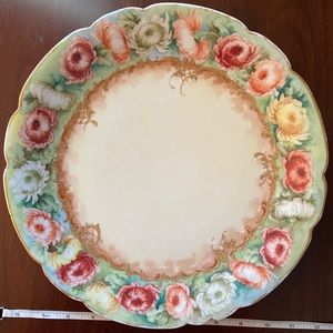 Beautiful Antique Limoges Plate, made in France